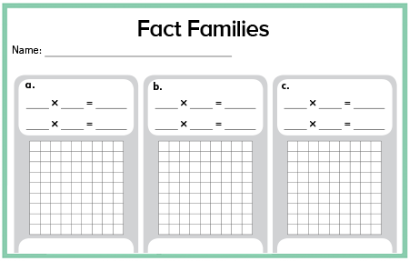 Fact Families