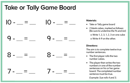 Take Or Tally Image