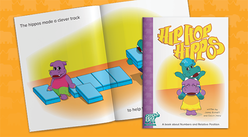 Hip Hop Hippos Digital Big Book Banner