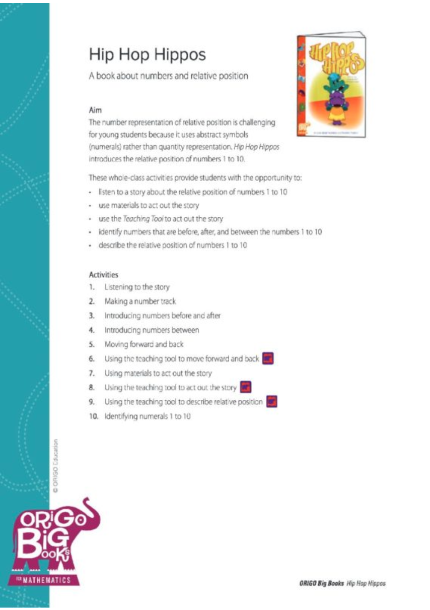 Download Hip Hop Hippos activities here!