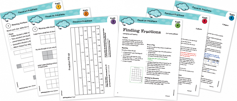 Origo Focus On Fractions Activities