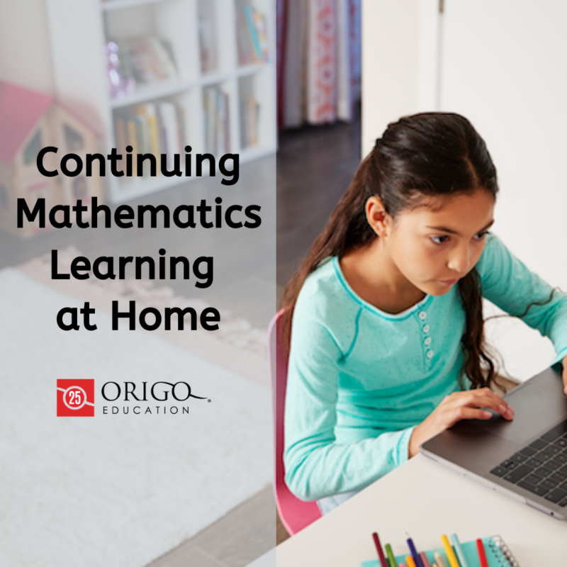 Continuing Math Learning at Home