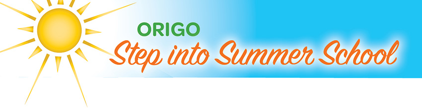 Origo Step Into Summer School Header Banner