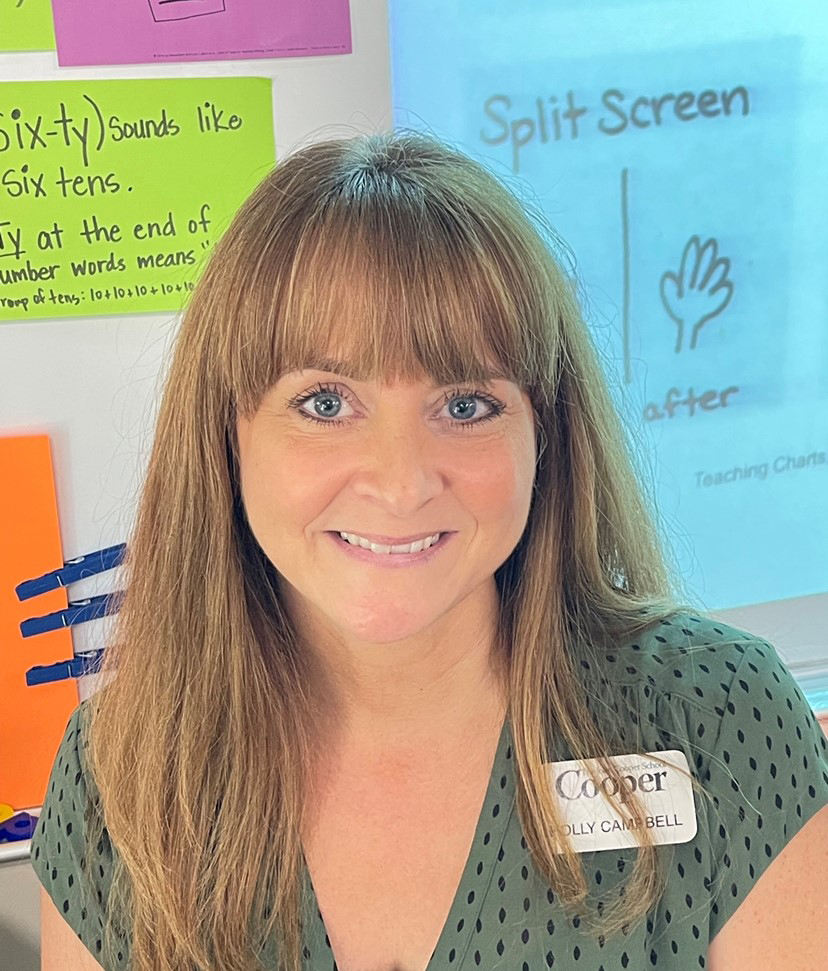 Holly Campbell Teacher Of The Month October 2021