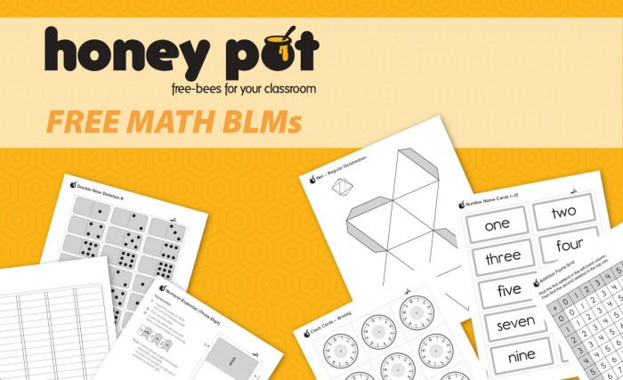 Printable Math Worksheets | Honey Pot | ORIGO Slate