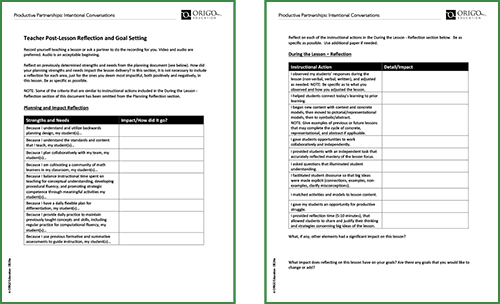 training tips for instruction worksheet
